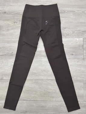 Snatched Leggings High Waisted Sculpting Seamless Tummy Control Scrunch Gym Yoga